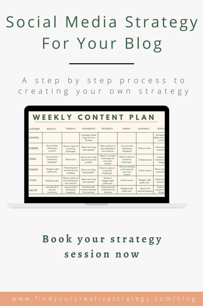 Social media strategy for your blog